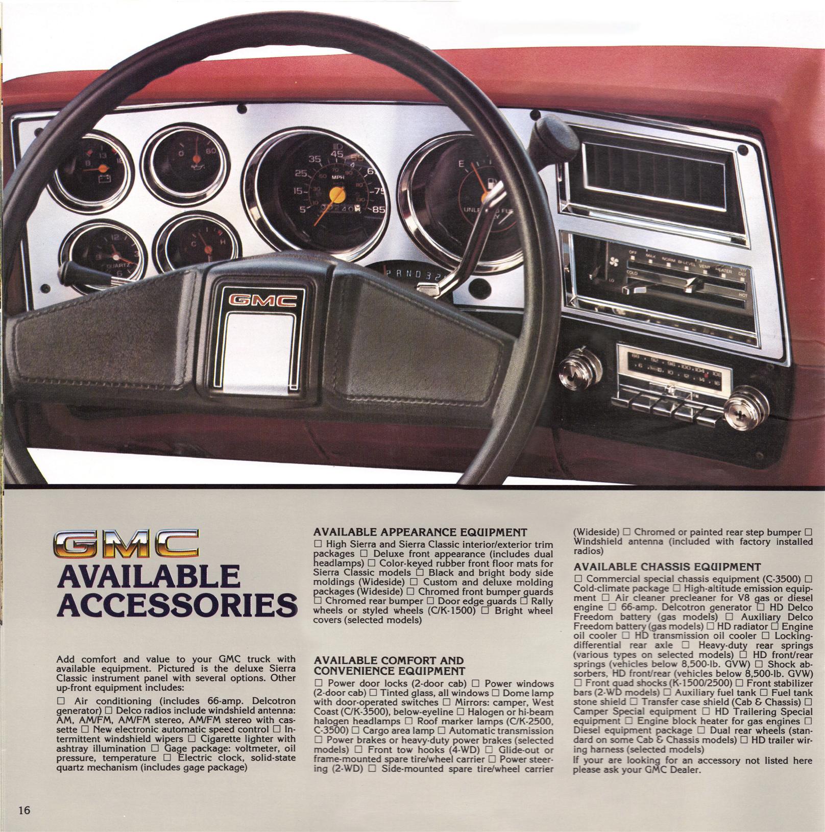 1983 GMC Pickups Brochure Page 6